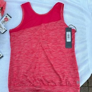 Lija women’s athletic tank top - Red (Poppy)